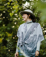Load image into Gallery viewer, Dolphin Grey Paisley Sheer Kimono