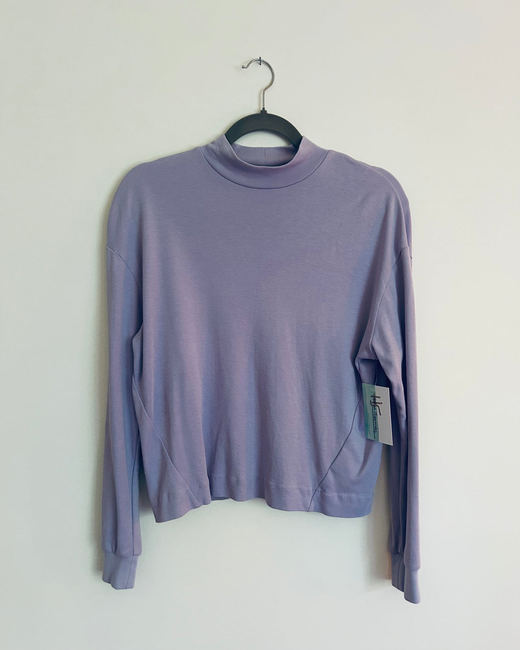 Frank and Oak lilac purple lightweight cotton sweatshirt- XS to Medium